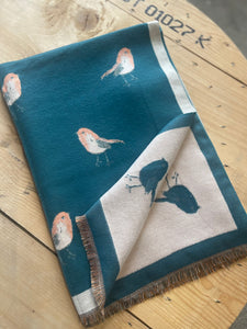 Reversible Robin Scarves - Various Colours