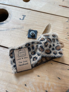 Cosy Leopard Headbands